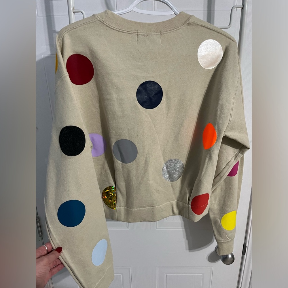 Confetti cropped crewneck by Okayok